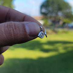 14K or 18K Gold WWJD Fish, What Would Jesus Do Fish Pendant