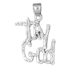 14K or 18K Gold Try God Saying Pendant