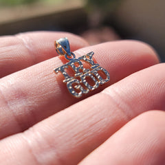 14K or 18K Gold Try God Saying Pendant