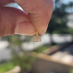 14K or 18K Gold Try God Saying Pendant