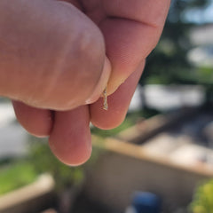 14K or 18K Gold Try God Saying Pendant