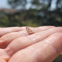 14K or 18K Gold Try God Saying Pendant