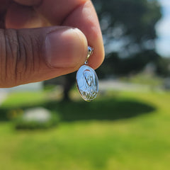 14K or 18K Gold Mother Mary Pendant