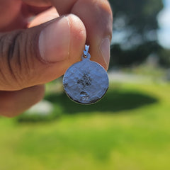 14K oder 18K Gold Mutter Maria Anhänger