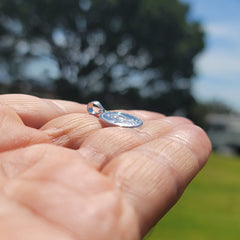 14K oder 18K Gold Mutter Maria Anhänger