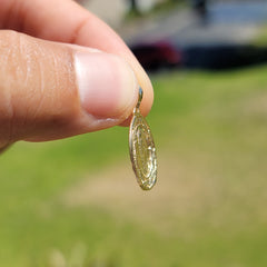 14K or 18K Gold Our Lady Guadalupe Pendant