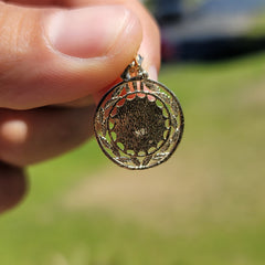 14K or 18K Gold Our Lady Guadalupe Pendant