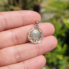 14K or 18K Gold Our Lady Guadalupe Pendant