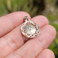 14K or 18K Gold Our Lady Guadalupe Pendant