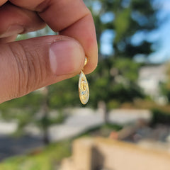 14K or 18K Gold Our Lady Guadalupe Pendant