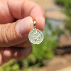 14K or 18K Gold Saint Joseph Pendant