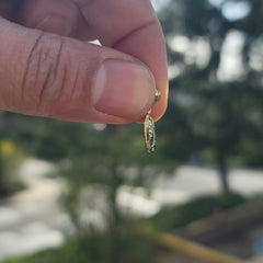 14K or 18K Gold Saint Anthony Pendant