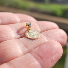 14K or 18K Gold Saint Anthony Pendant