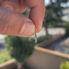 14K or 18K Gold Saint Anthony Pendant