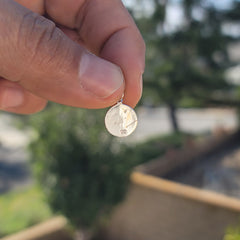 14K or 18K Gold Saint Anthony Pendant