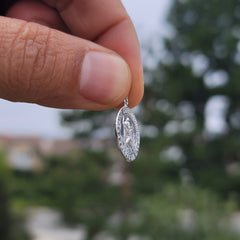 14K or 18K Gold Saint Christopher Pendant