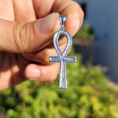 10K, 14K or 18K Gold Ankh Cross Pendant