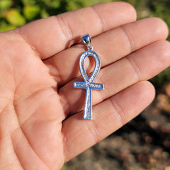 10K, 14K or 18K Gold Ankh Cross Pendant