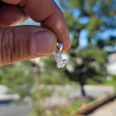 14K or 18K Gold Praying Hands Pendant