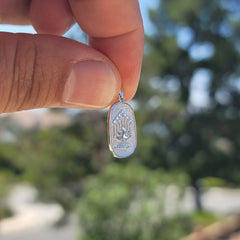 14K or 18K Gold Menorah Pendant