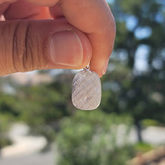 14K or 18K Gold Menorah Pendant