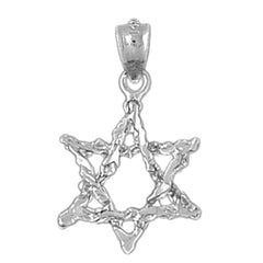 14K or 18K Gold Star of David Pendant
