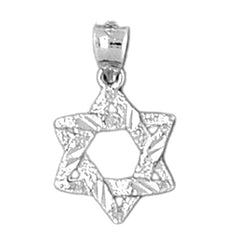 14K or 18K Gold Star of David Pendant