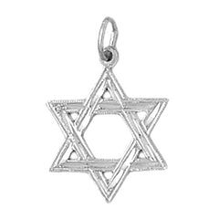 14K or 18K Gold Star of David Pendant