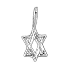14K or 18K Gold Star of David Pendant