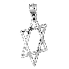 14K or 18K Gold Star of David Pendant