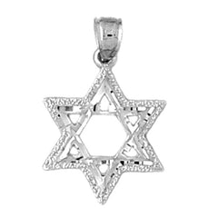 14K or 18K Gold Star of David Pendant