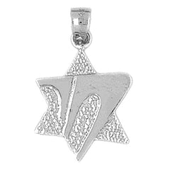 14K or 18K Gold Star of David Pendant