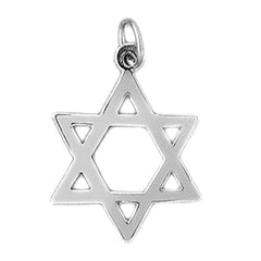 14K or 18K Gold Star of David Pendant