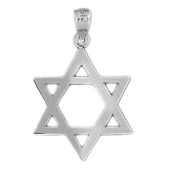 14K or 18K Gold Star of David Pendant