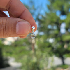 14K or 18K Gold Star of David Pendant