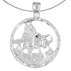 10K, 14K or 18K Gold Chinese Zodiacs -Tiger Pendant