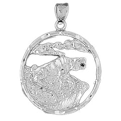 10K, 14K or 18K Gold Chinese Zodiacs - Rabbit Pendant