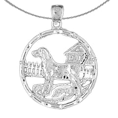 10K, 14K or 18K Gold Chinese Zodiacs - Dog Pendant