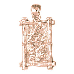 10K, 14K or 18K Gold Chinese Zodiacs - Friendship Pendant