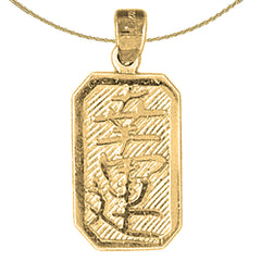 10K, 14K or 18K Gold Chinese Zodiacs - Good Luck Pendant