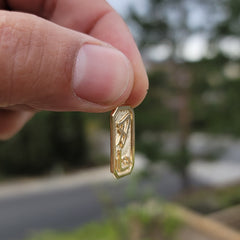 10K, 14K or 18K Gold Chinese Zodiacs - Patience Pendant