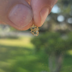 Zodíaco de oro de 14K o 18K - Colgante Escorpio