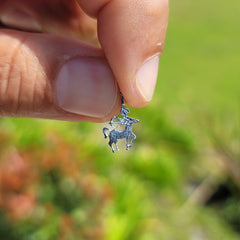 14K or 18K Gold Zodiac - Sagittarius Pendant