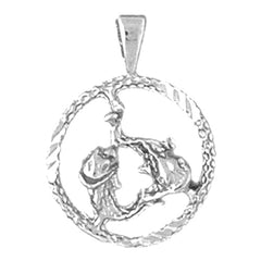 14K or 18K Gold Zodiac - Pisces Pendant