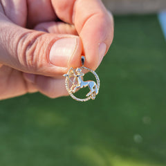 14K or 18K Gold Zodiac - Sagittarius Pendant
