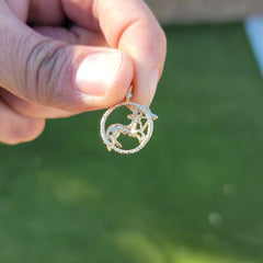 14K or 18K Gold Zodiac - Sagittarius Pendant
