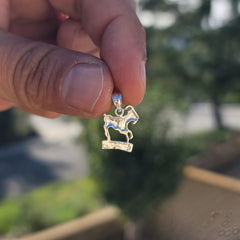 14K or 18K Gold Zodiac - Aries Pendant