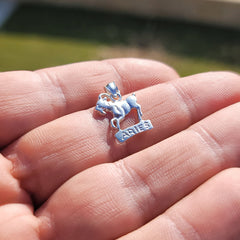 14K or 18K Gold Zodiac - Aries Pendant