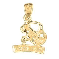14K or 18K Gold Zodiac - Sagittarius Pendant