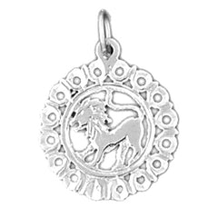14K or 18K Gold Zodiac - Leo Pendant
